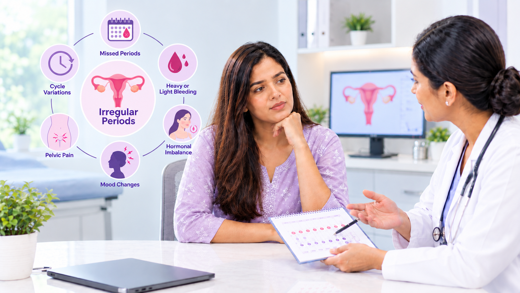 Are Irregular Periods Normal? When Should You See a Gynecologist for PCOS?
