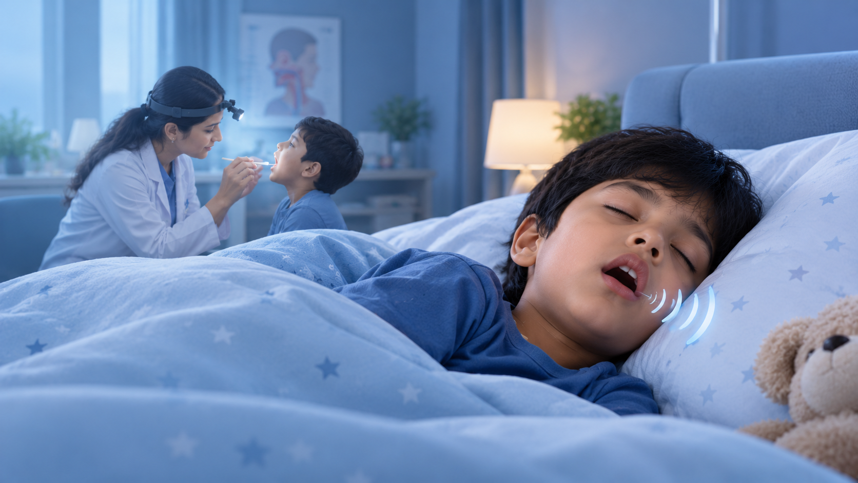 Why Does My Child Snore Every Night? Signs of Sleep Apnea and When to See a Pediatric ENT in Nagpur